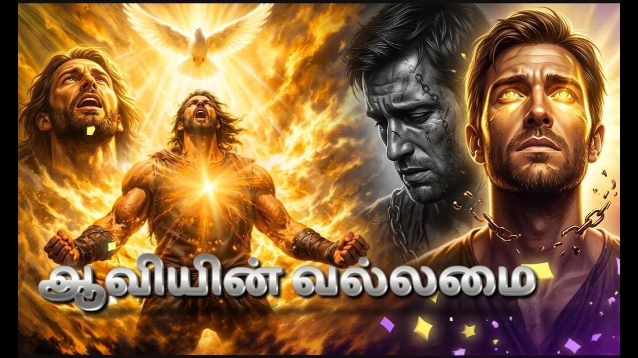 ஆவியின் வல்லமை 🔥 | Tamil Christian Song | Singer Robert | Lyrics & Music John Peter. R