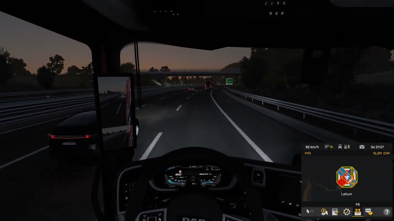 [Euro Truck Sim 2] Palermo - Prag (Teil 3) mit dem DAF XG+