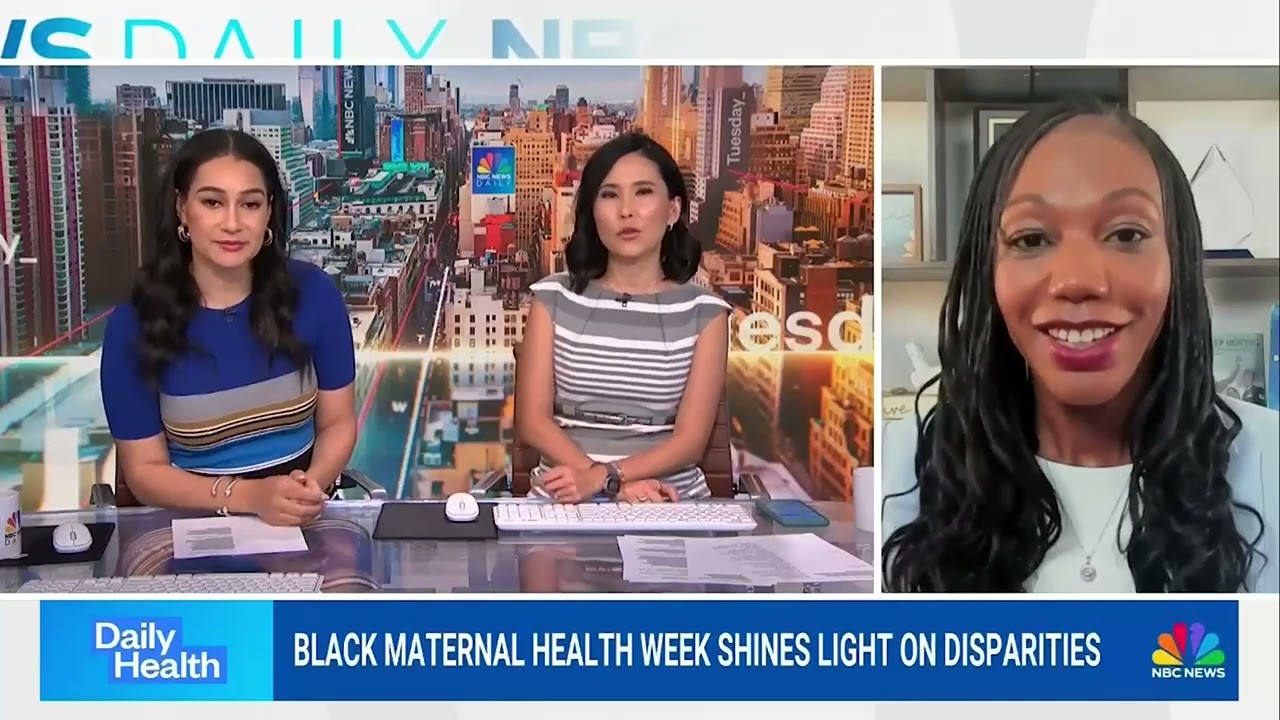Dr. Curry-Winchell on NBC News: Black Maternal Health Week