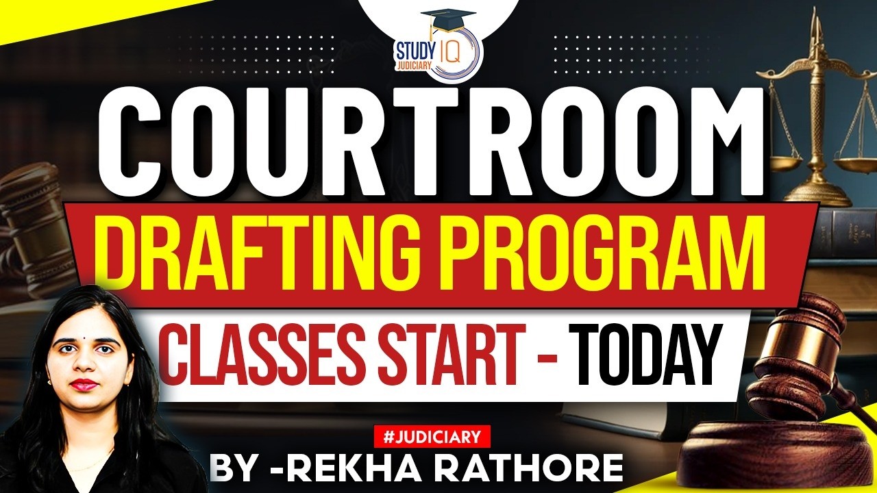 Courtroom Drafting Course Starts Today! Learn Legal Drafting | Rekha Ma'am ✍️