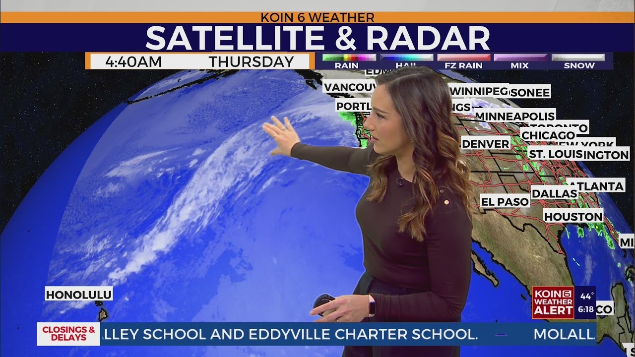 Thursday Morning Forecast Update: Latest atmospheric river brings flooding concerns to Portland