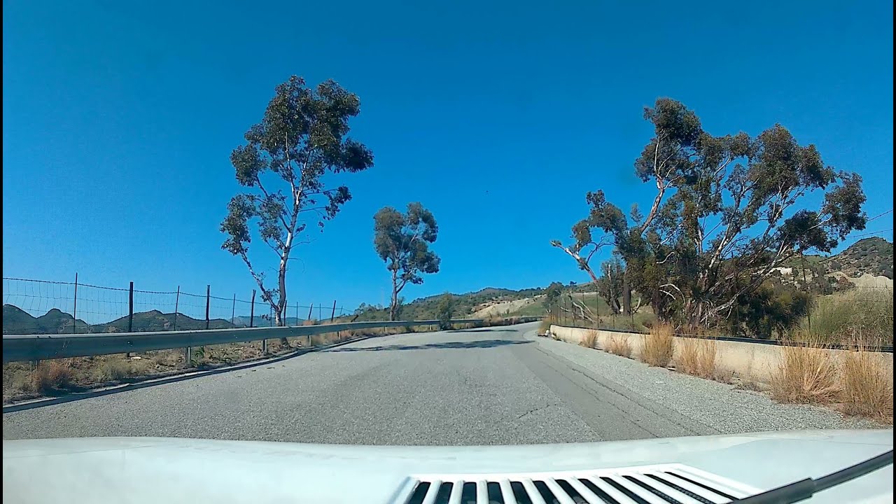 BOVA MARINA - CAMPI DI BOVA - CALABRIA la strada che porta in MONTAGNA( 1 parte)