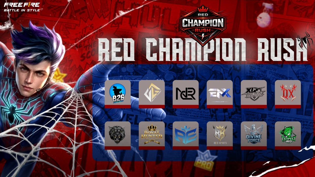 [🔴LIVE] RED DAILY CHAMPION RUSH LIVE | RED ESPORTS | PIPRA PRODUCTION