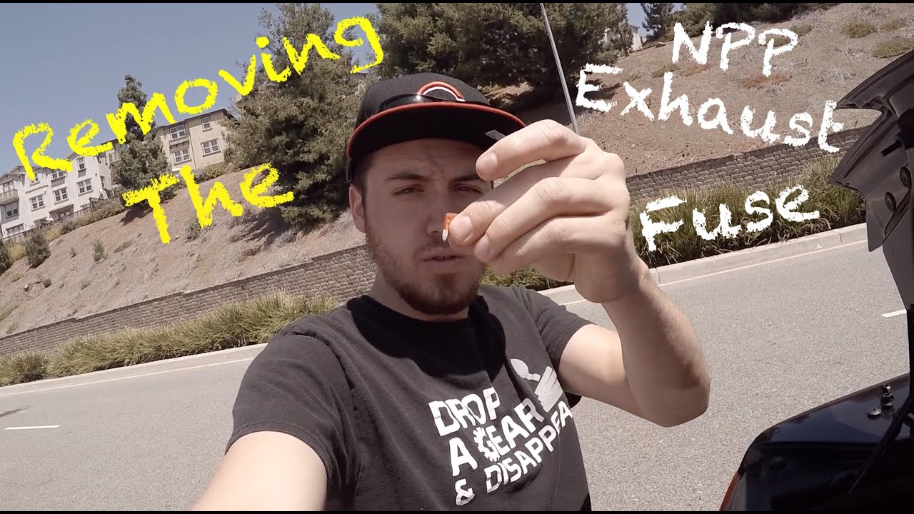 HOW TO: Remove NPP/dual mode exhaust fuse on 2013-2015 Camaros