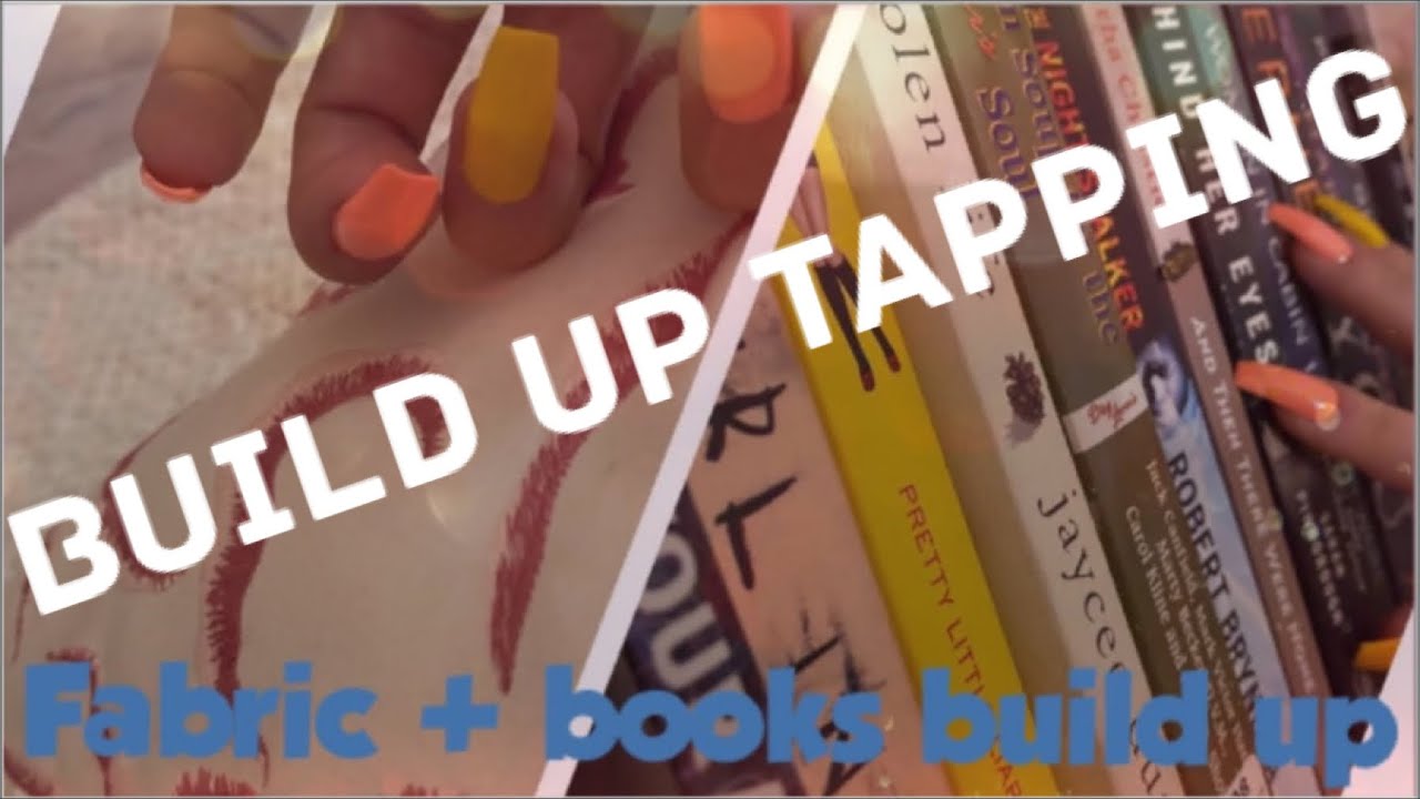 ASMR: Famous sheets + book scratching with build up tapping/scratching (Katherine's custom video)