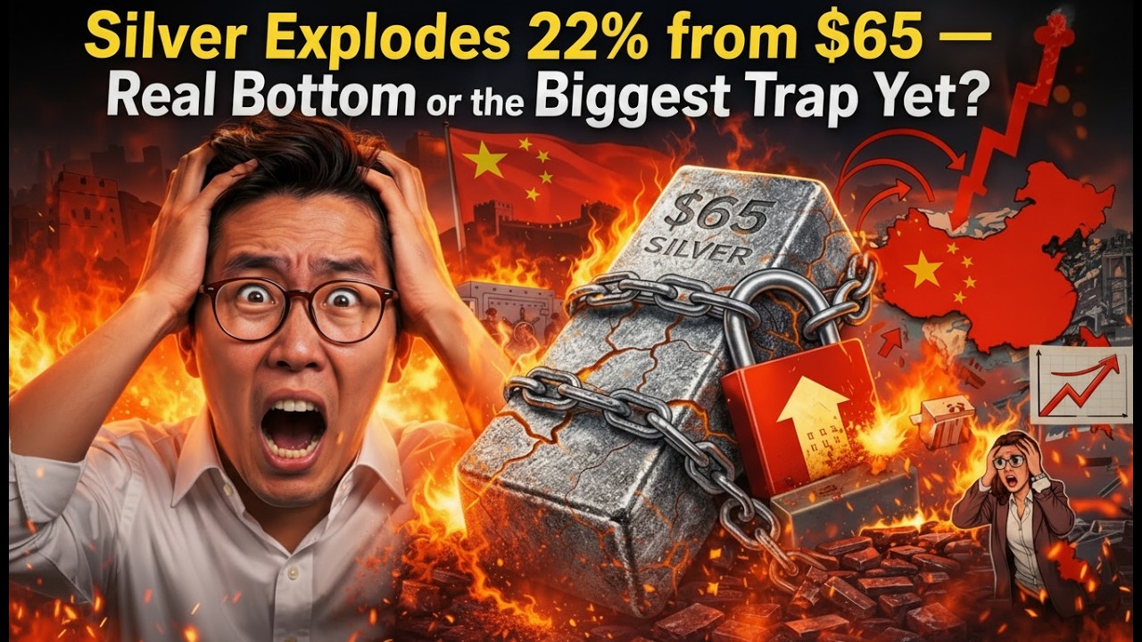 Silver Explodes 22% from $65 &mdash; Real Bottom or the Biggest Trap Yet?