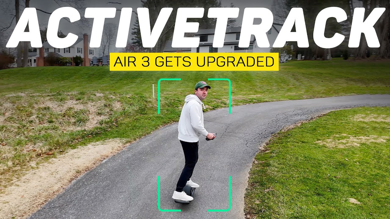 DJI Air 3 First FULL ActiveTrack 360º Flight - Another Small Crash