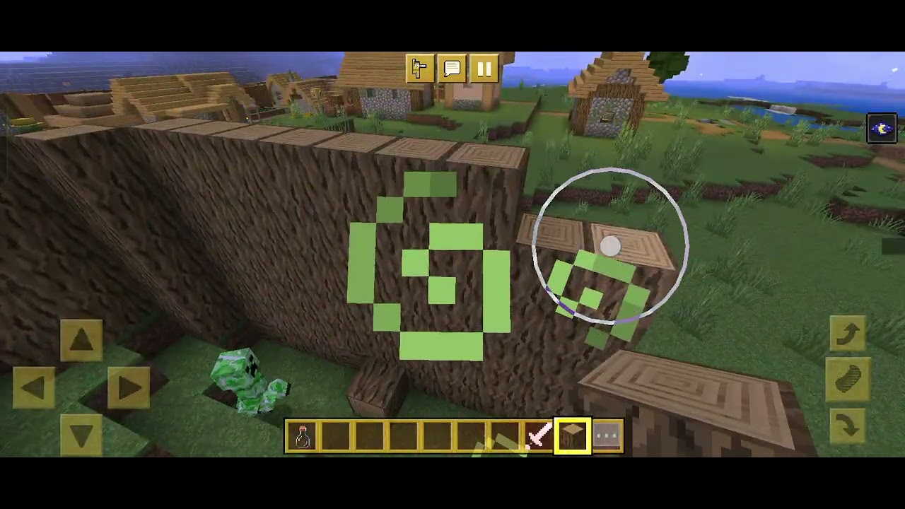 Build a wall,around the village 