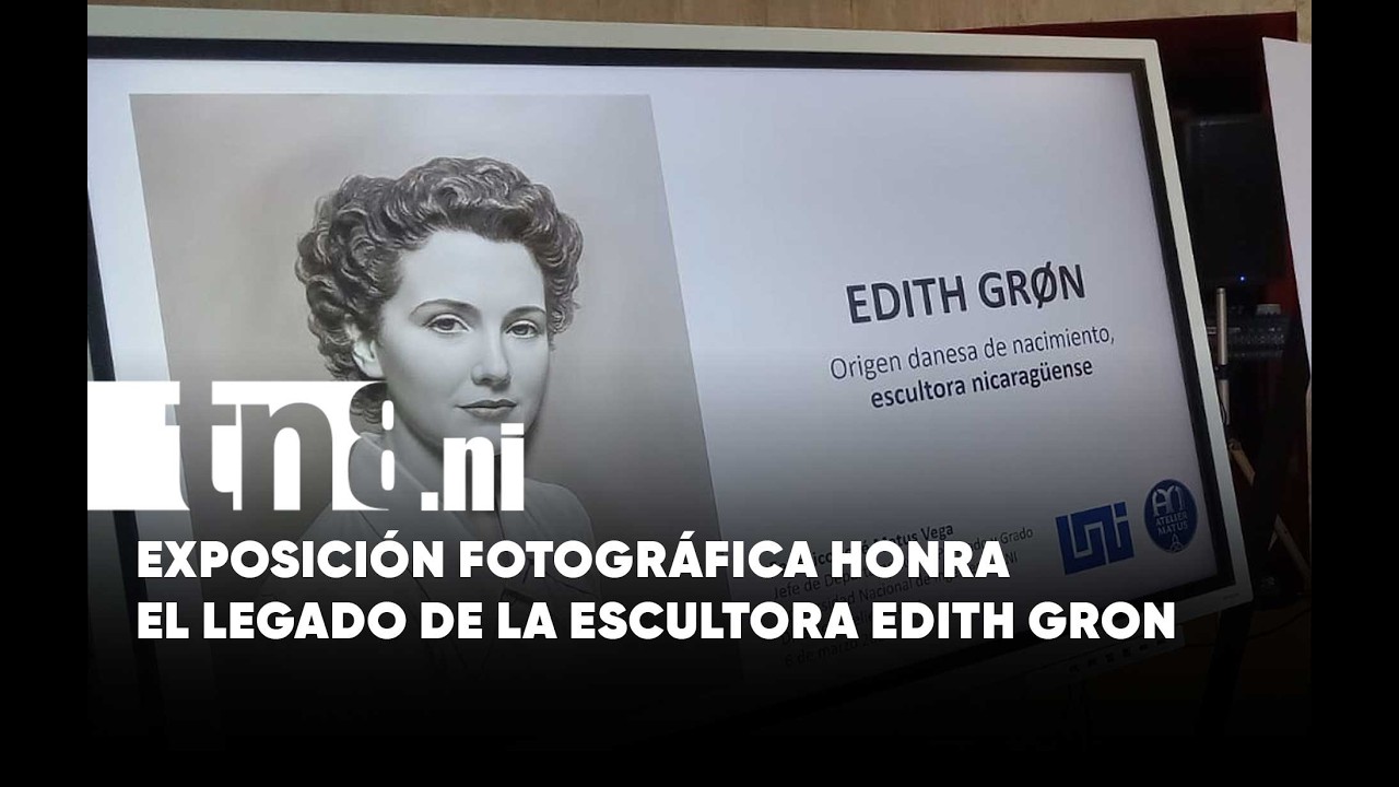 Rinden homenaje a Edith Gron, la mejor escultora que ha tenido Nicaragua