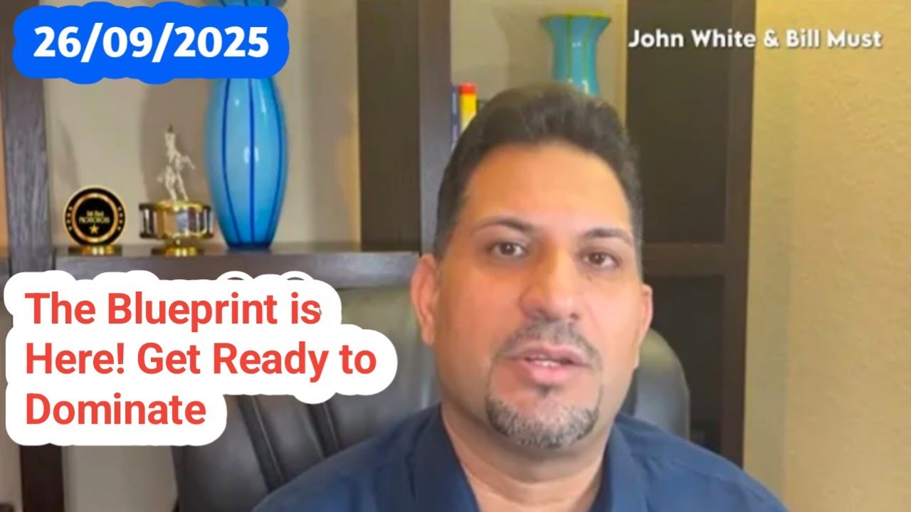 The Blueprint is Here! Get Ready to Dominate with Us, Mr Ash Mufareh @John White & Bill Must