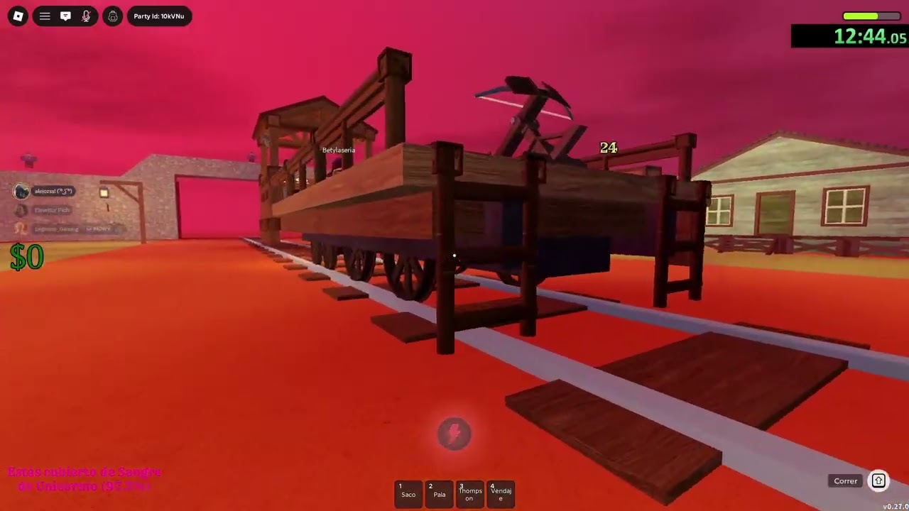Dead Rails Speedrun 22:52.82 nightmare, mexico bridge, any train, any class, duos (POV 1)