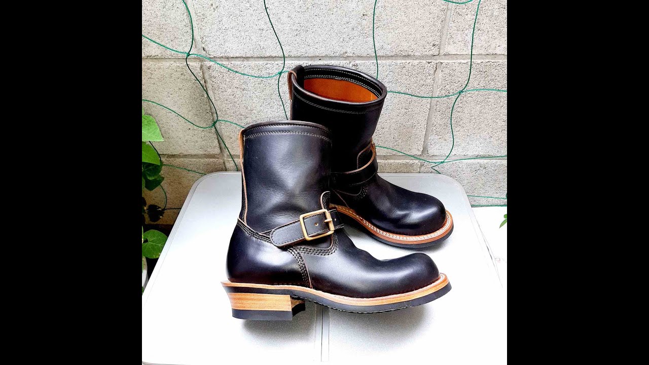 Review #6 : Zerrow's engineer boots - Horween black chromexel