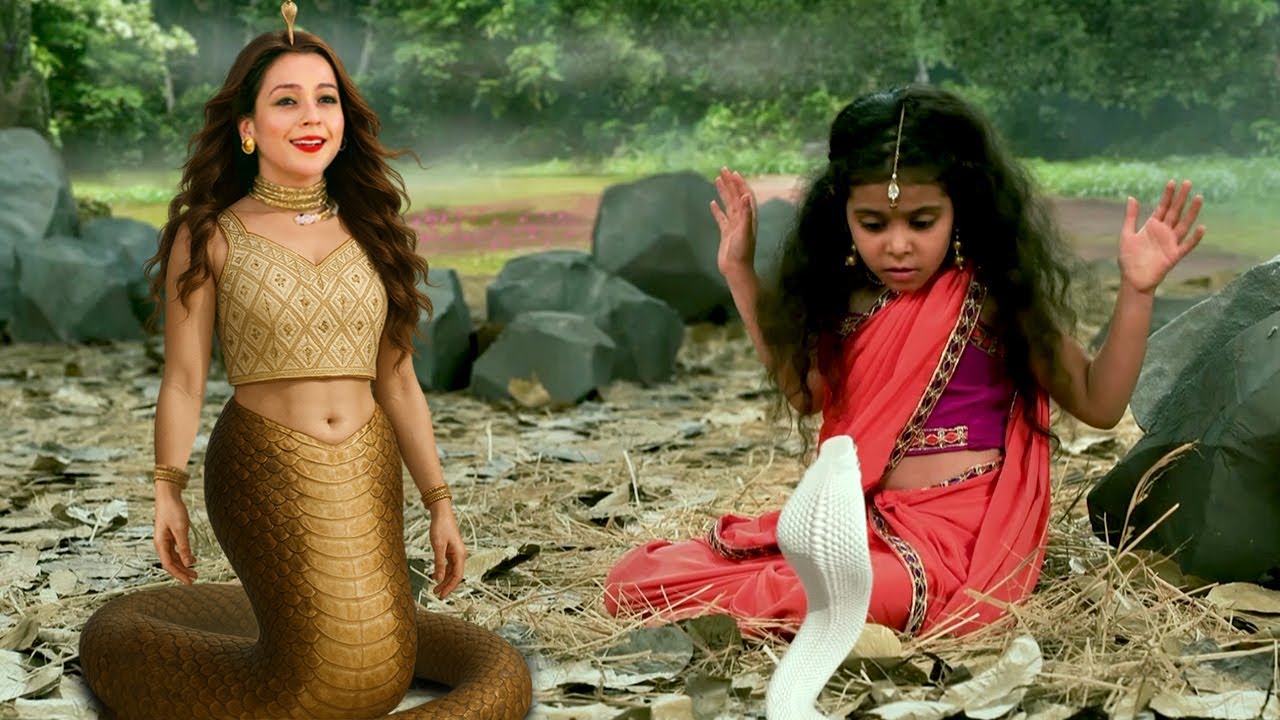 इच्छाप्यारी नागिन को रूप बदलते देख बच्ची कैसे घबरा गयी देखिये | Ichhapyaari Naagin Episode 1,2,3
