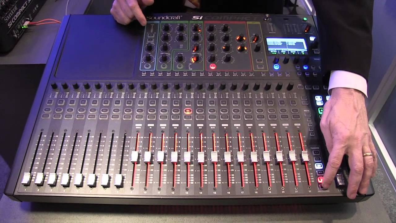 Компактный цифровой микшер SoundCraft SI — обзор