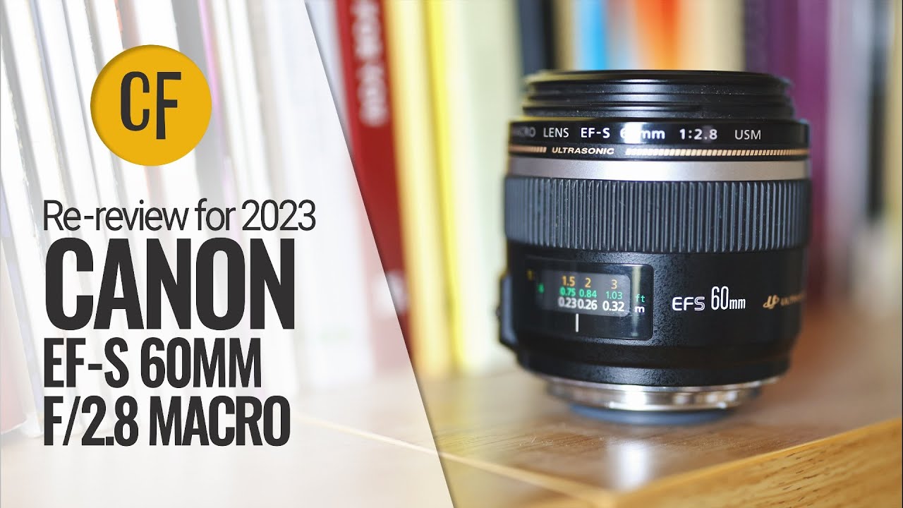 Повторный обзор 2023 года: Canon EF-S 60mm f/2.8 Macro USM на EOS R7