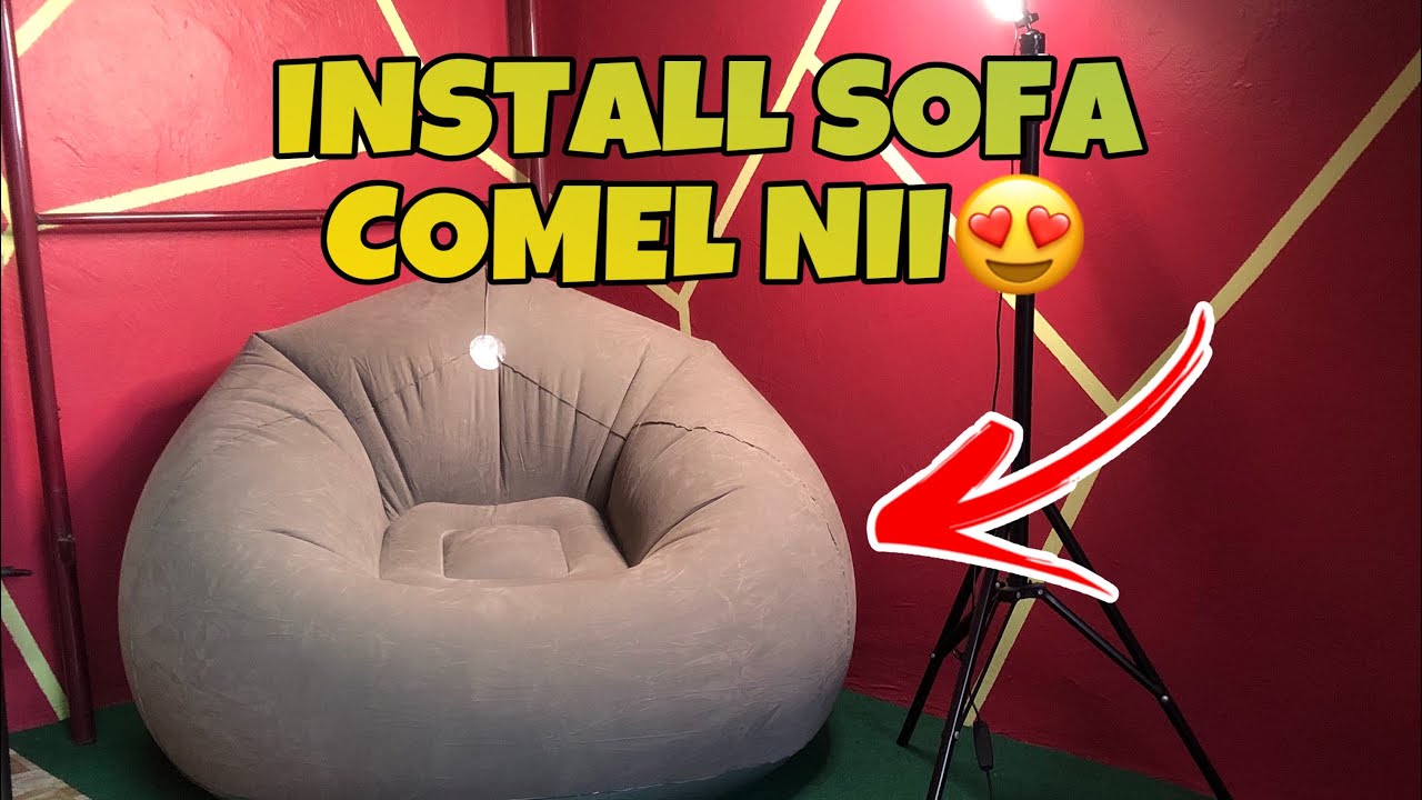 Bean bag sofa installation | SHOPEE MALAYSIA