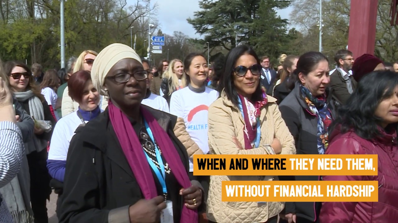 WHO Geneva Solidarity Chain for Health for All
