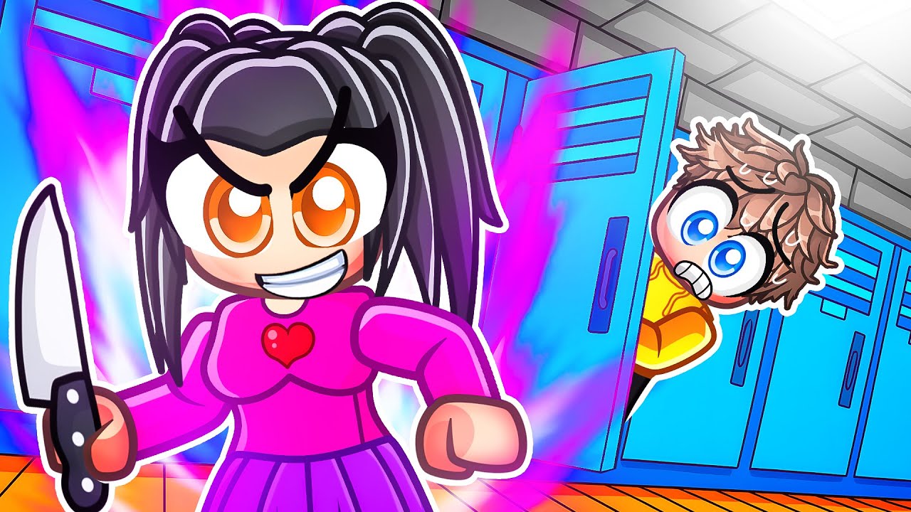 HIDING from an OBSESSED Yandere in Roblox Strongest Battlegrounds!