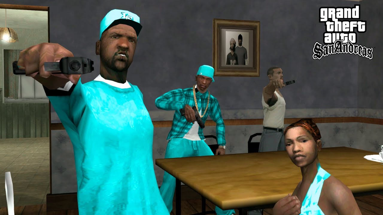 Миссия «Конец линии» в GTA San Andreas! (версия Los Aztecas)