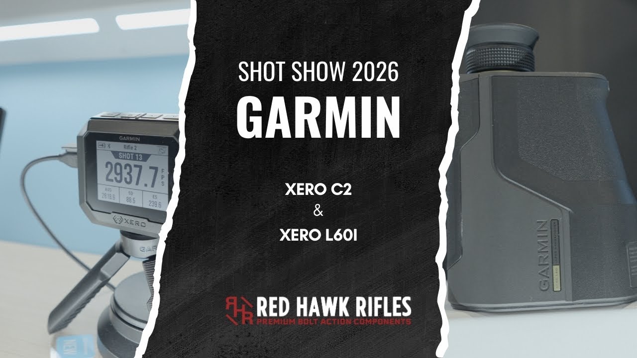 Best of SHOT SHOW 2026 - GARMIN XERO C2 & GARMIN RANGEFINDER XERO L60i - NEW 2026