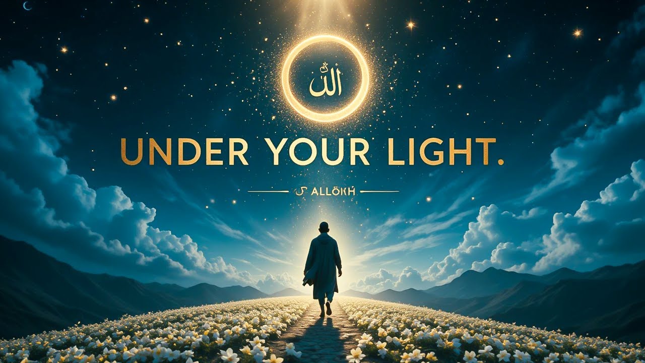 Under Your Light, O Allah | Heart-Touching English Nasheed | AI-Generated Islamic Song