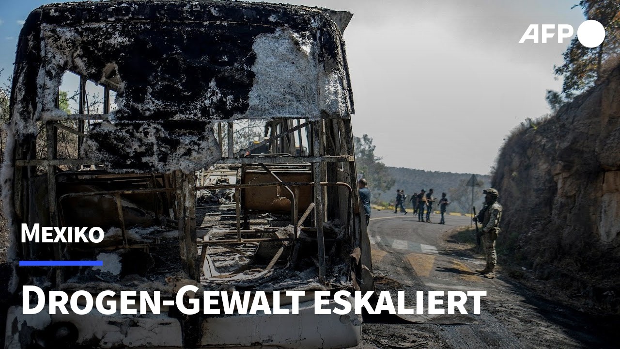 Mexiko: Gewalteskalation nach Tötung von Drogenboss 