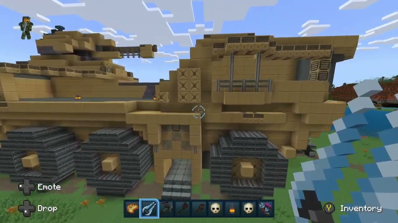 Minecraft Halo Master Chief Mode  