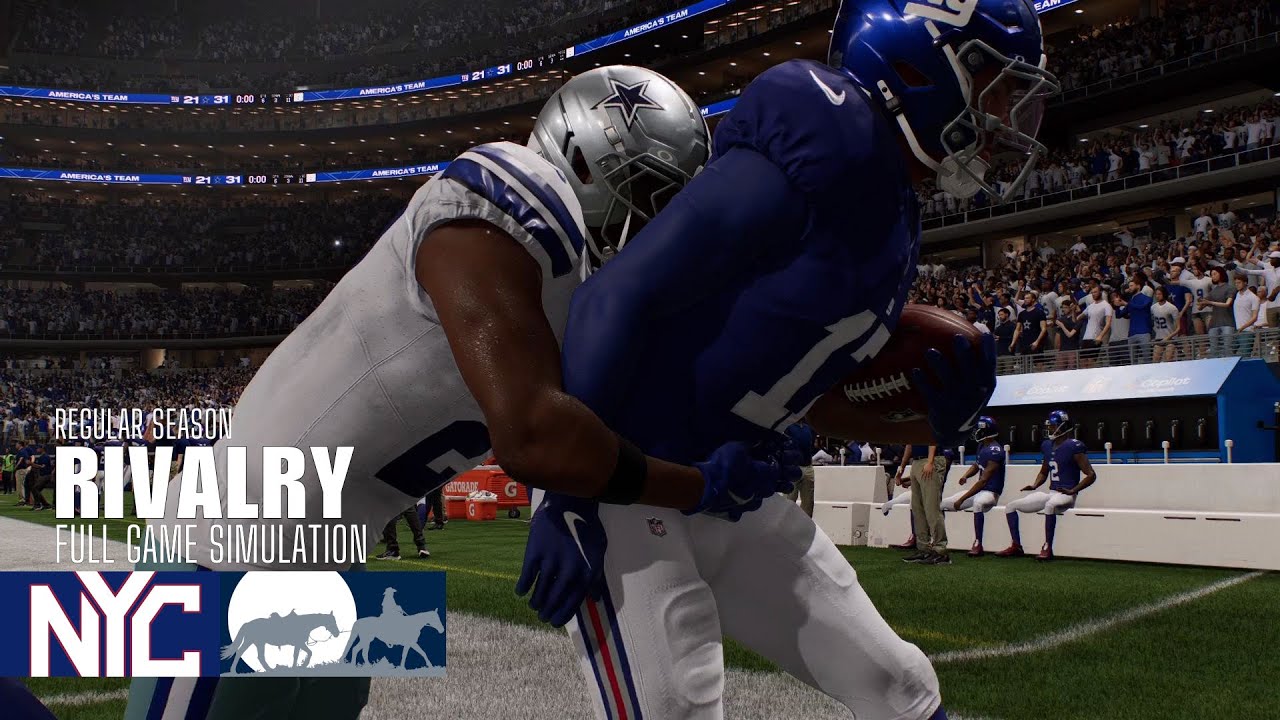 Giants vs. Cowboys | 2026 Rivalry Game | Madden NFL 26 Simulation