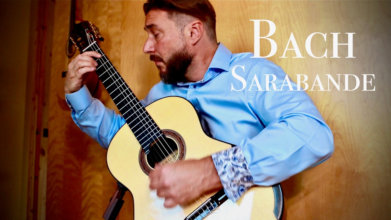 Johann Sebastian Bach - Sarabande BWV 997 - Classical Guitar (Antoine Pansera)