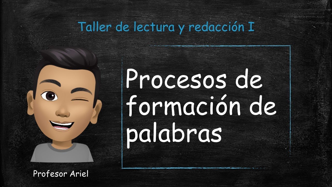 Procesos de formación de palabras