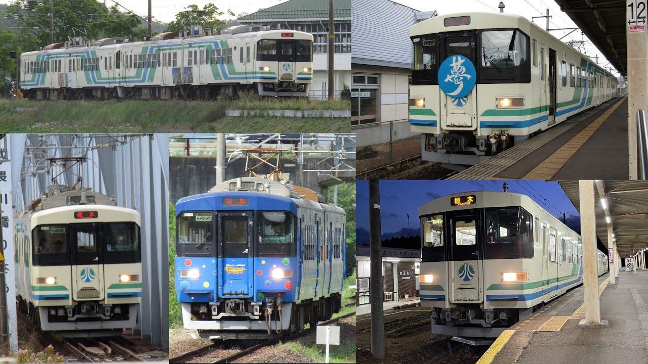 【まもなく引退】阿武隈急行線全24駅で撮影！阿武隈急行8100系の走行集