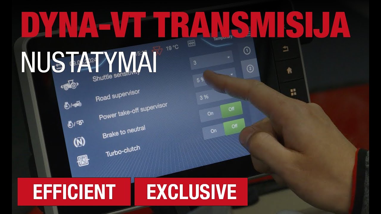 NUSTATYMAI | DYNA-VT TRANSMISIJA