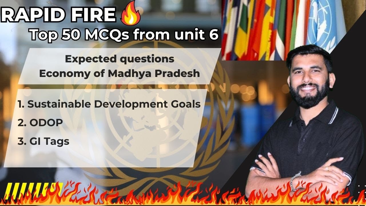 Madhya Pradesh| New Syllabus | 20 - Sustainable Development Goals|  #mppsc2024 #examgurooji