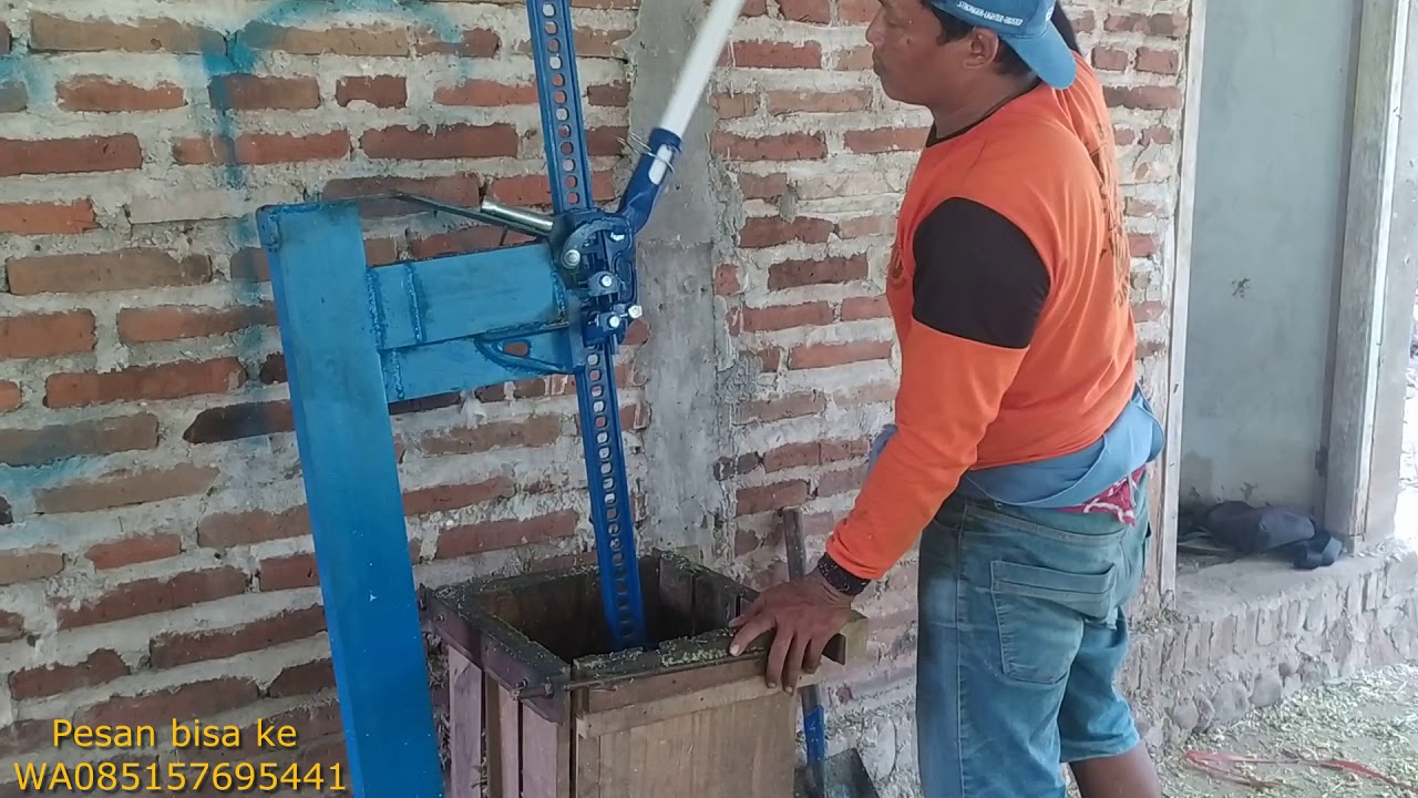 Mesin press silase - review mesin press silase buatan BUMMAS JETIS berdaya