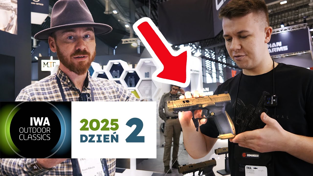 Targi IWA 2025 - Dzień 2 - Canik, Pard, Hawke, Worksharp, WE Knife, Ganzo, Polenar Tactical etc.