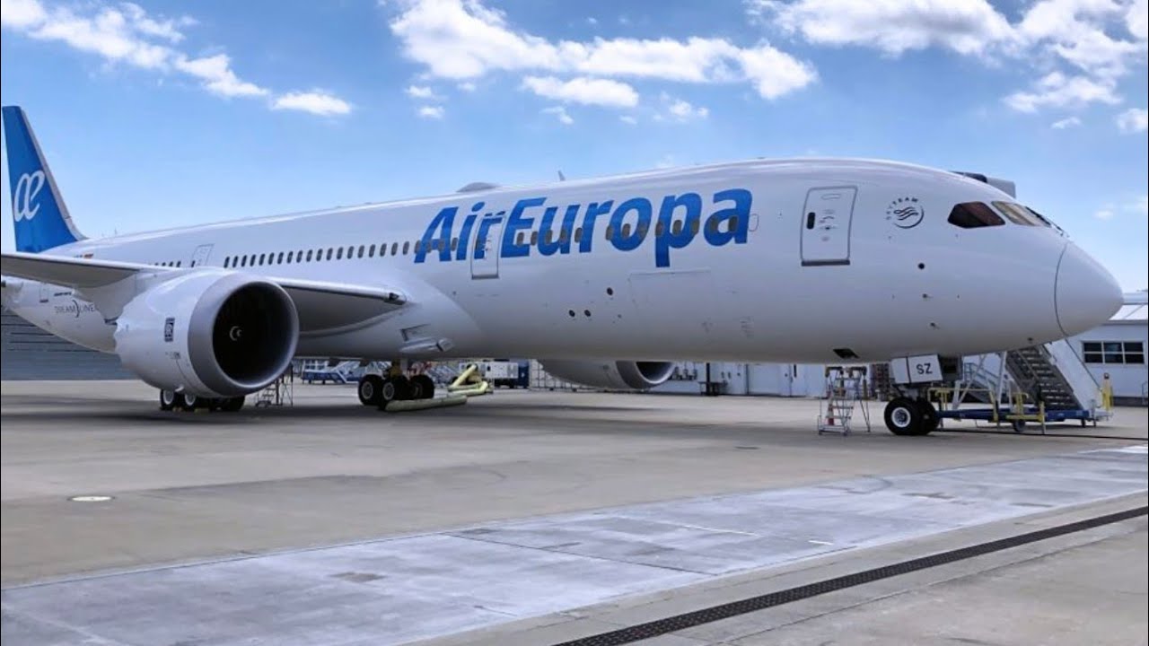 [VOO COMPLETO] Guarulhos - Madrid Barajas / BOEING 787 900 Air Europa - Rea flight simulator