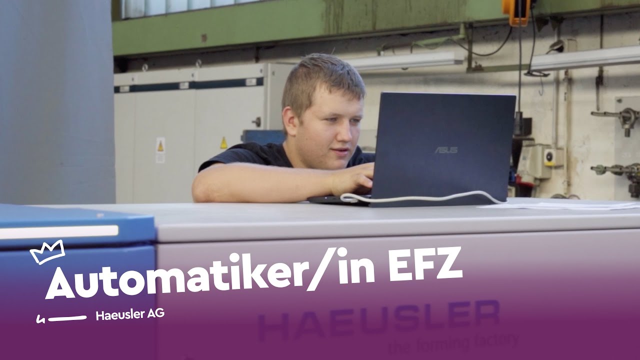 Starte deine Karriere als Automatiker/in EFZ bei der Haeusler AG | Lehrstellenvideo | Yousty