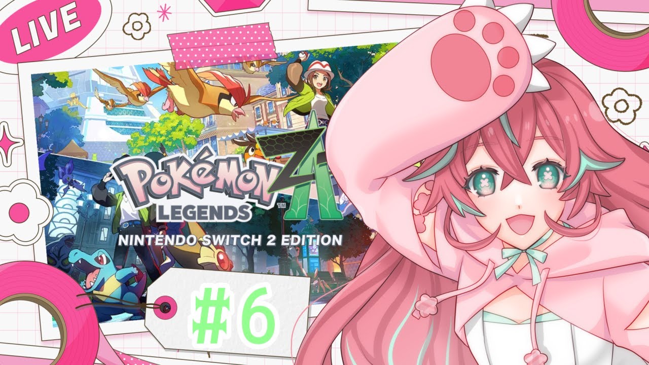 【pokemon Z-A】＃6🌸また～り遊ぶのだ【花埜田なの】#vtuber #初見歓迎 #pokemon #なのはなびより