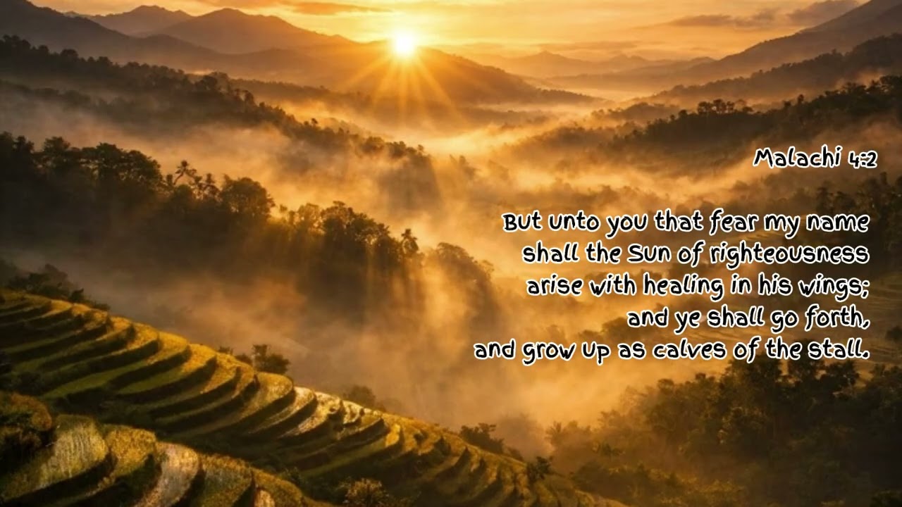 Hidden Manna | Malachi 4:2 | The Rising Sun of Righteousness | Worship Instrumental