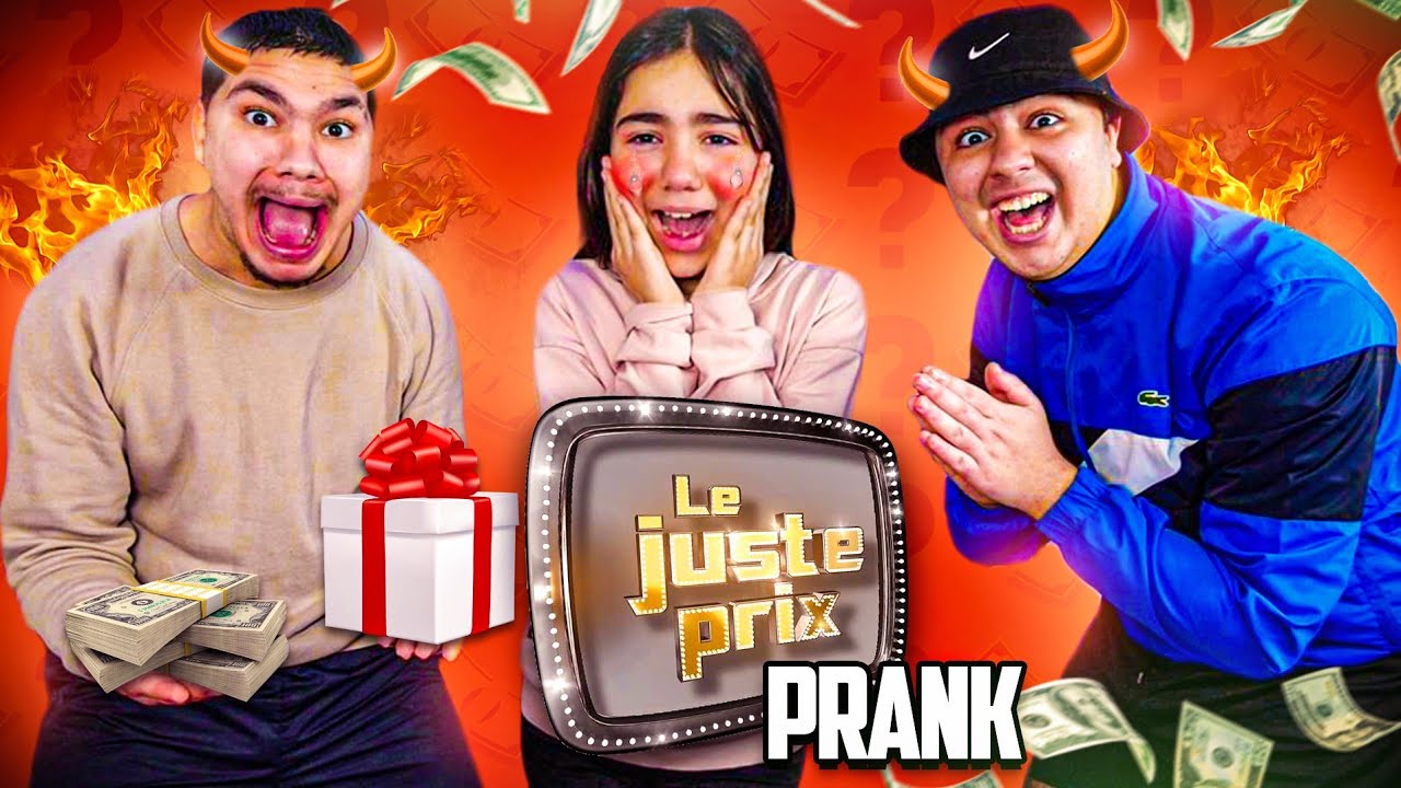 DEVINE LE PRIX SINON TU PERDS AVEC NOTRE PETITE SOEUR ! ON LA PRANK ! (elle pleure encore mdrrr)