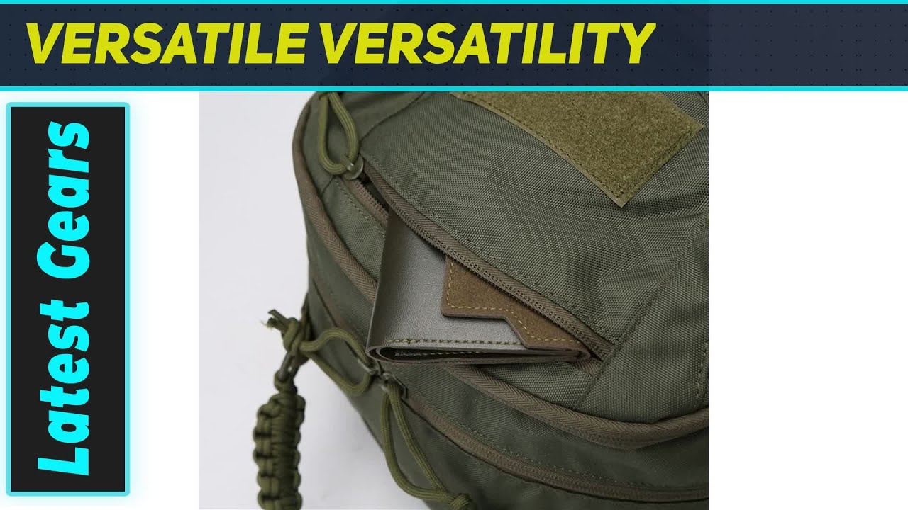 `Amazing Military Backpack! Trekking, Fishing, and Hunting Ready!