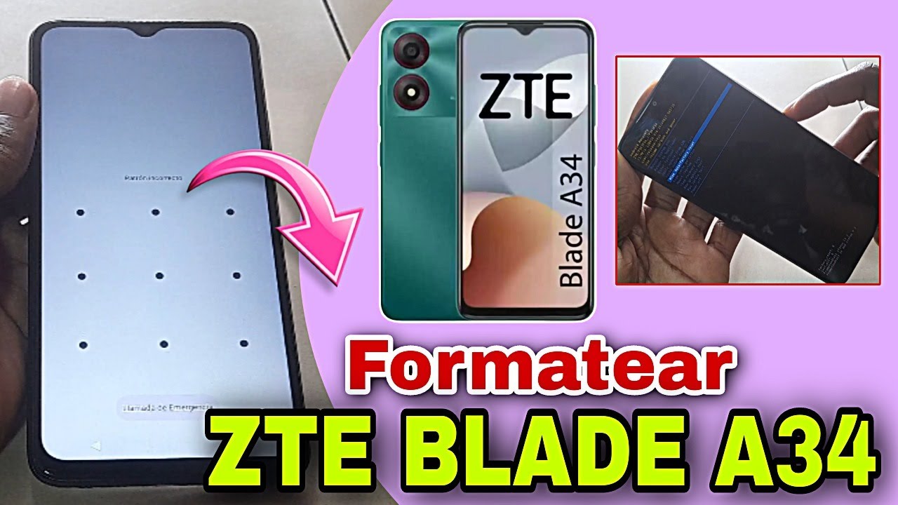 ZTE BLADE A34 | Formatear | Hard Reset Blade A34