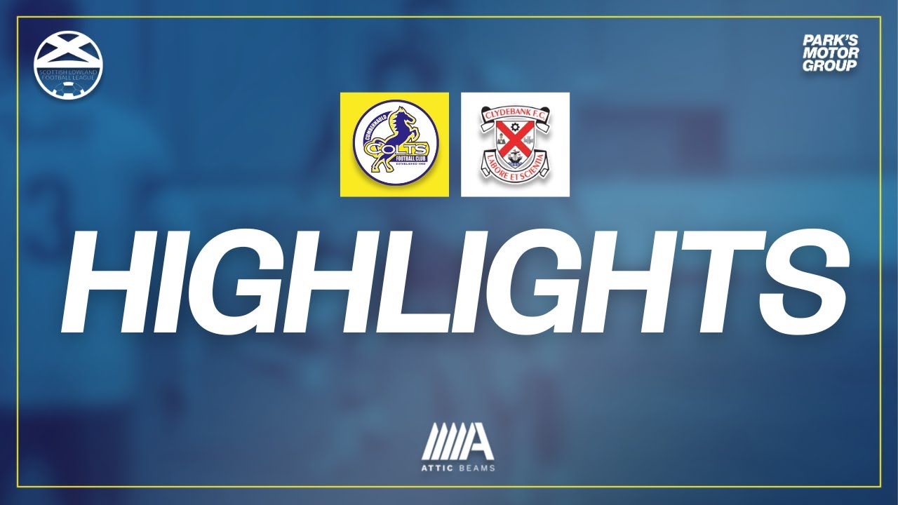 Cumbernauld Colts 1 - 2 Clydebank | Lowland League MD2