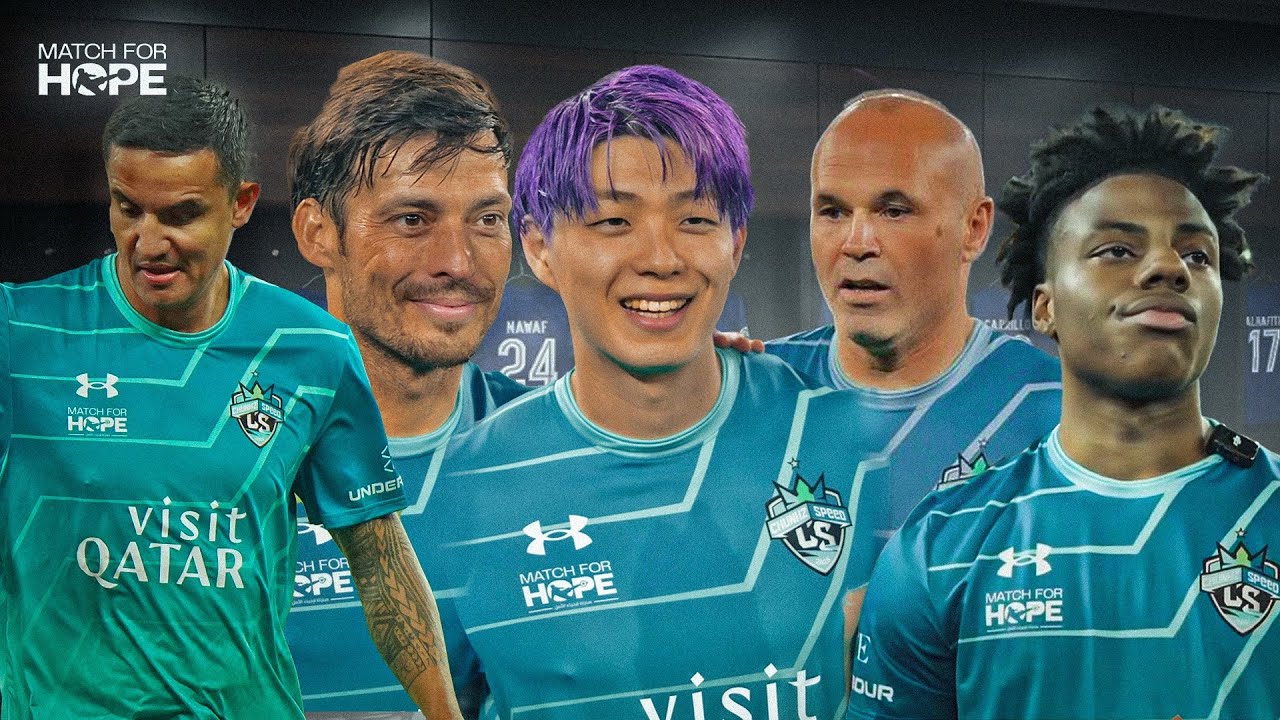 I played with legend and top youtuber⚽️