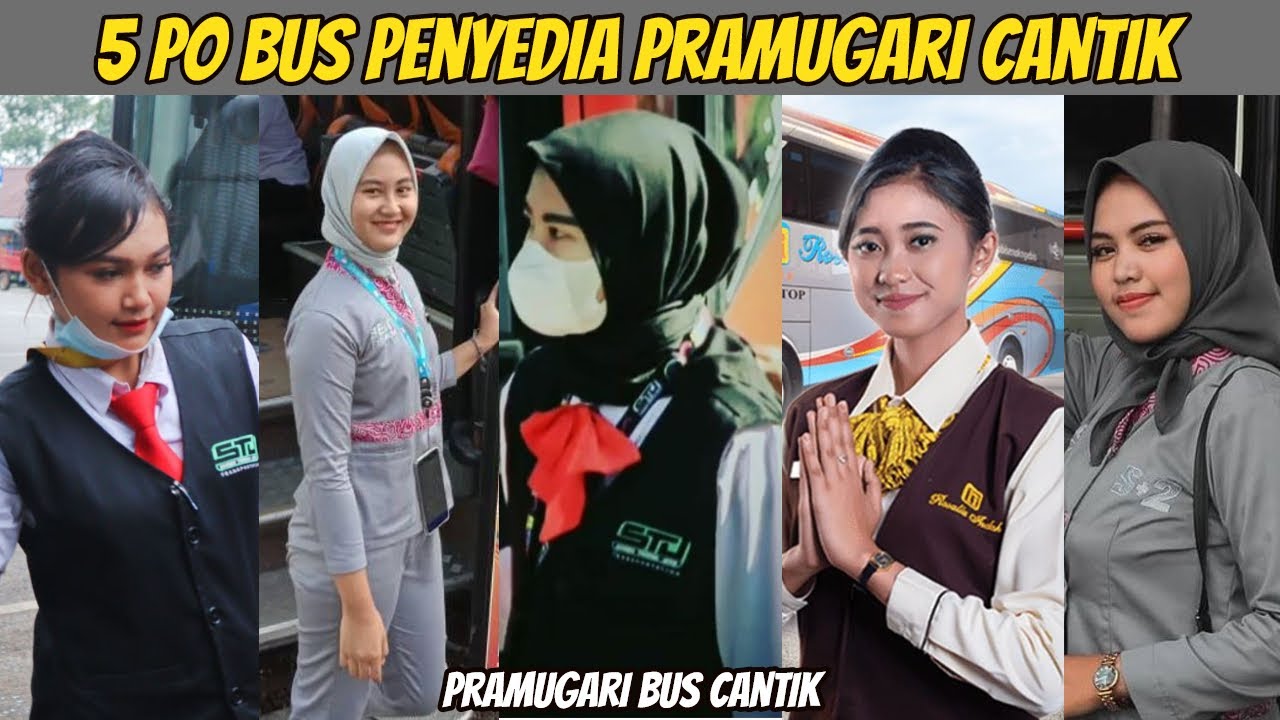 BIKIN NYAMAN ! 5 PO BUS Penyedia Pramugari Cantik dan Ramah di Indonesia