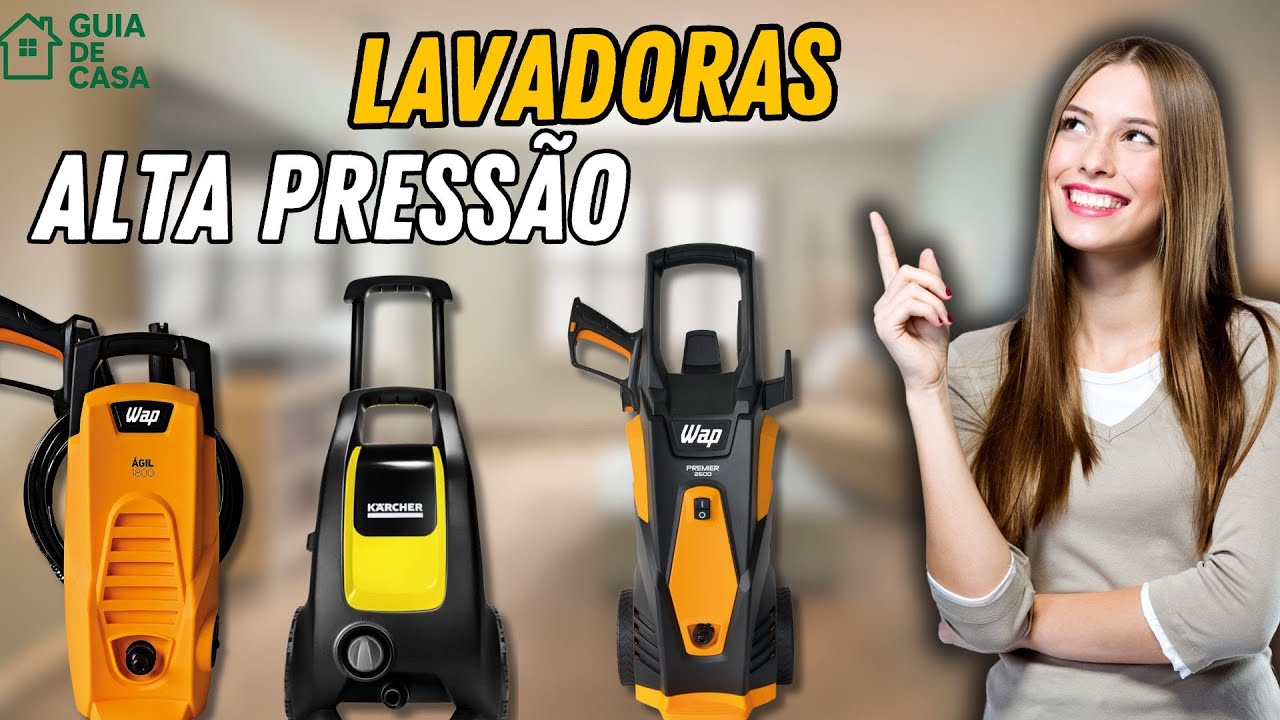3 MELHORES Lavadoras de Alta Pressão para ECONOMIZAR Tempo e Dinheiro!