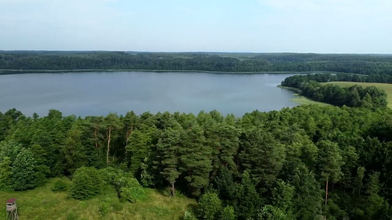 Działka z linią brzegową 102 m - Jezioro Dobrąg - Warmia