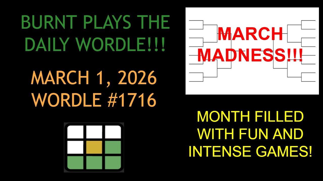 Wordle of the Day for 3/1/2026 Tips/Strategies And Answer | Wordle #1716