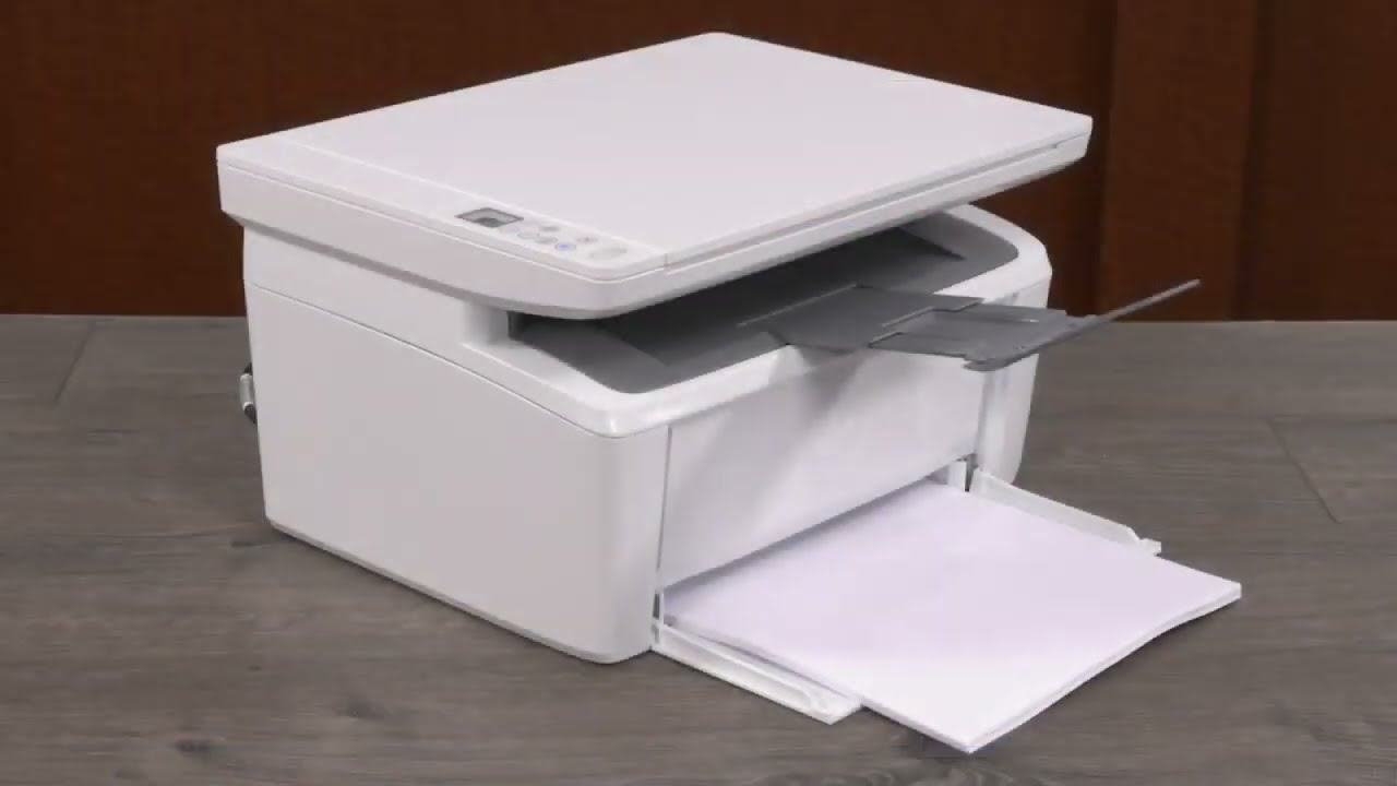 Rozpakowywanie i konfiguracja drukarek HP LaserJet serii MFP M139&ndash;M142 i M139e&ndash;M142e