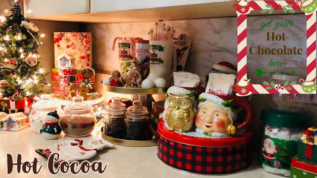 DIY Hot Chocolate & Coffee Bar | VLOGMAS 2019 Day 1 | LifeinAmerica